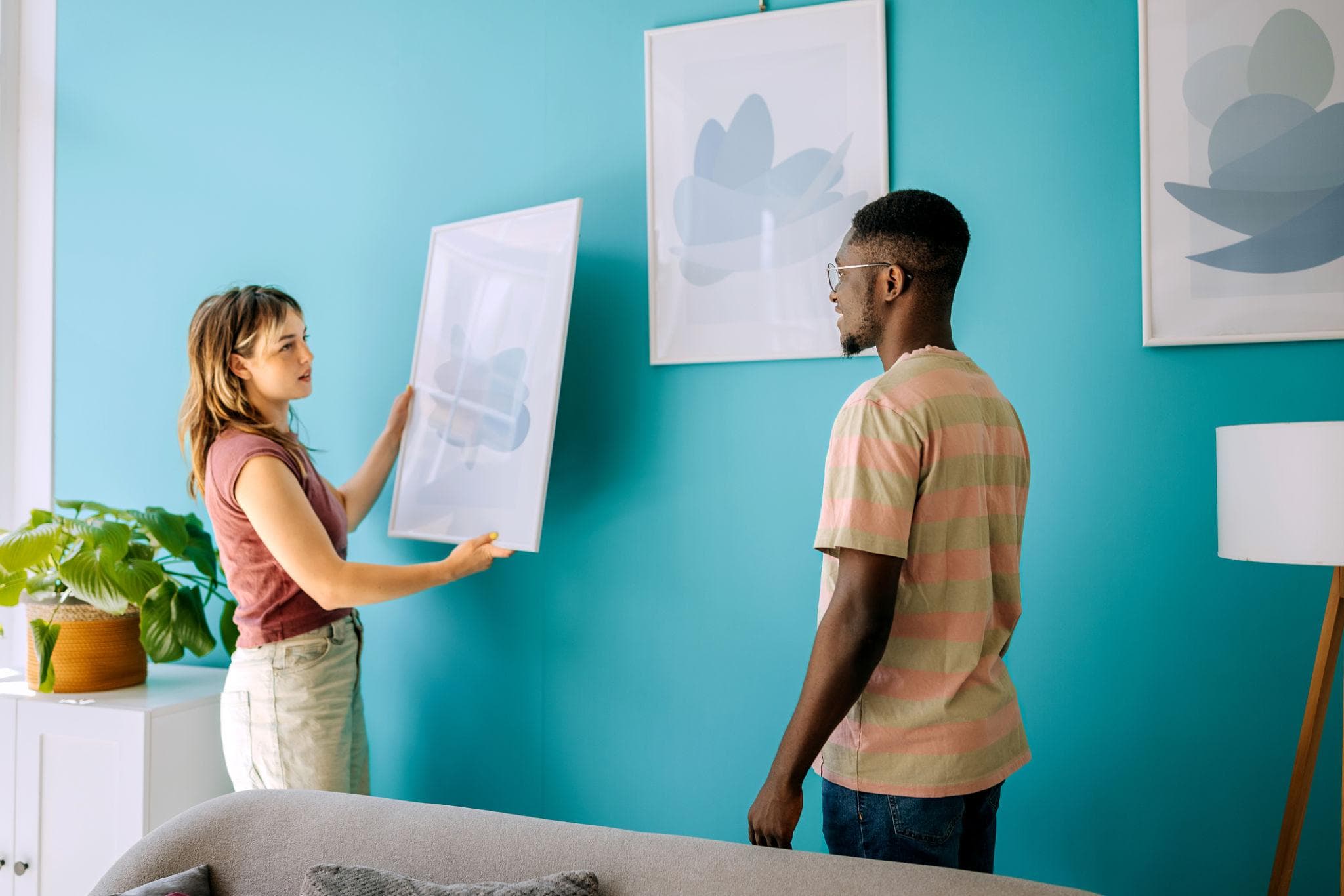 Close-up of premium printed wall tiles